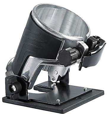 SPORTARC Trimmer Plunge Base, 65mm Router Tilt Base to Trim Laminate Power Tool For Woodworking Cutter Trimmer