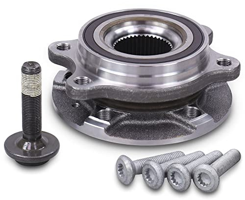 BESTPRICE Radlager mit Radnabe vorne/hinten mit integriertem magnetischen Sensorring