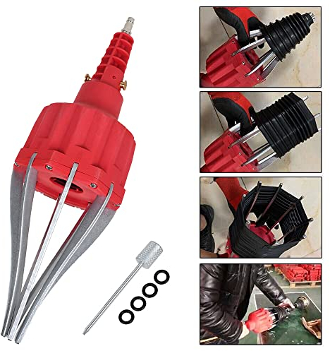 Bootgun Manschetten Achsmanschetten Spreizer Druckluft Achsmanschettenspreizer Montage Montagekegel Werkzeug Boot Radlager Pneumatischer KFZ Werkzeug für Manschettendurchmesser 20-120mm
