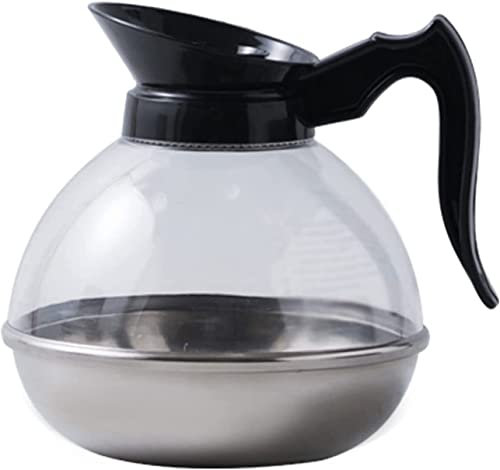 REJOON Percolator Kaffeekanne Kaffeekanne Edelstahl Espressopresse doppelt isolierte Kaffeekanne 1800ml