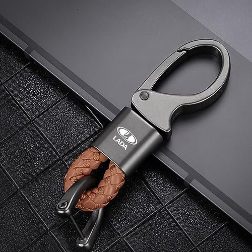 VeroCh Autoschlüsselbund Schlüsselring,Für Lada,Portable Key Holder Autoschlüssel Organisation Ersetzen Zubehör Geschenk,A-L