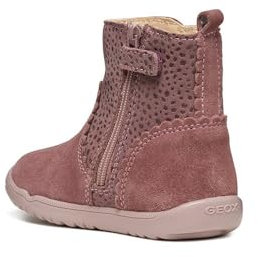Geox B Macchia Girl A, Stivaletto Bimba 0-24, Dk Rose, 22 EU