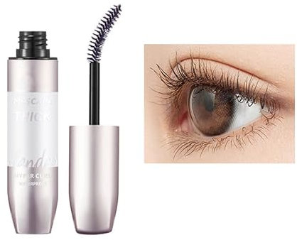 Mascara - Volume & Curl Non Smudge Mascara Volumen, Lang Anhaltend, Natürlich (coffee)
