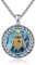 VENACOLY Freimaurer Kette 925 Sterling Silber Freimaurer Masonic Anhänger Halskette Freimaurer Muttertag Schmuck Geschenk für Damen