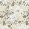 CiCiwind Self Adhesive Wallpaper 41cm×10m Vintage Floral Wallpaper Peel and Stick Wallpaper Waterproof Sticky Back Plastic Thicken Vinyl Contact Paper for Living Room Bedroom Wall Furniture