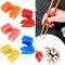 5 Pieces Reusable Chopsticks Helpers , Training Chopsticks Hinges Connector Training Chopstick Learning for Adults, Beginner, Trainers (Multicolor)