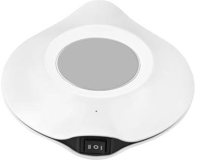 CIYODO USB Mini Refrigerator Freezer Portable White Compact Cooler and Warmer for Office and Dormitory Use