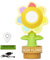 Honk Activated Bubble Machine, Machine à Bulles de Tournesol pour Voiture, Machine à Bulles dansante et Lumineuse avec télécommande, Souffleur de Bulles Rechargeable pour Enfants et Adultes
