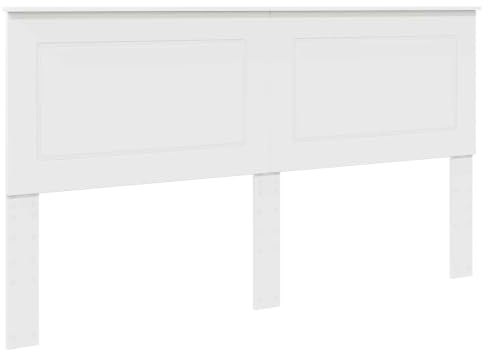 vidaXL Kopfteil Weiß 100 cm Holzwerkstoff