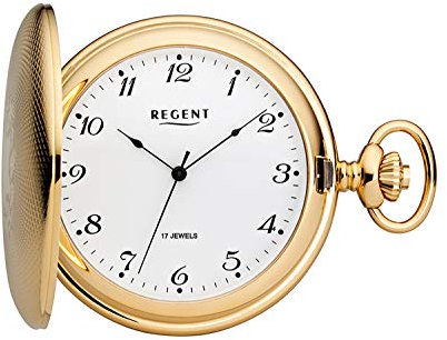 REGENT Taschenuhr analog Handaufzug P-329