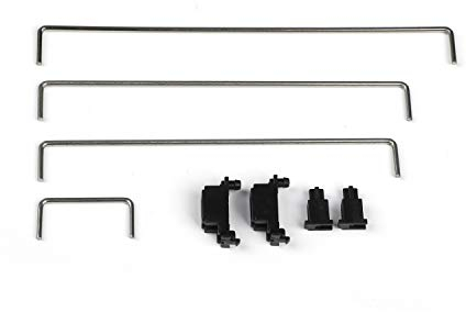 YMDK PCB Mounted OEM Original Cherry PCB Stabilizers Satellite Axis 7u 6.25u 2u 6u for Mechanical Keyboard Modifier Keys