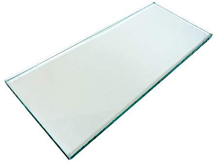 Taytools 773420 One Piece 5/16 x 3-1/4 x 8-1/4 Dead Flat Float Glass for Scary Sharp Sharpening System