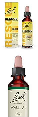 Rescue Compte-Gouttes 20 ml & Fleurs de Bach Original Walnut - 20 ml