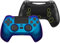 eXtremeRate Decade Torneo Aggiornamento Kit per ps4 Controller CUH-ZCT2 Scheda&Cover&Tasti Posteriori&Trigger Stop per ps4 Joystick JDM-040/050/055(Non Controller)-Camaleonte Viola Blu
