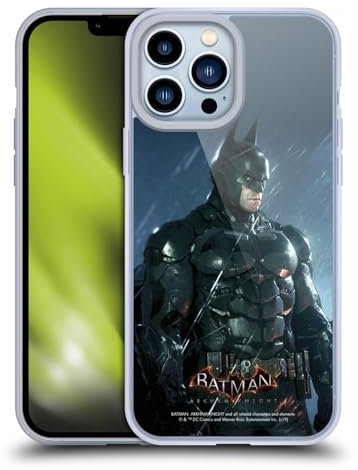 Head Case Designs Licenciado Oficialmente Batman Arkham Knight Batman Personajes Carcasa de Gel de Silicona Compatible con Apple iPhone 13 Pro MAX