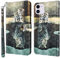 GLANDOTU Handyhülle für iPhone 14 / iPhone 13 Hülle 6.1 Zoll, [Standfunktion] [Magnet] Stoßfeste Premium Flip PU Leder Cover Case Klapphülle iPhone 14 Schutzhülle 2022 (Katze & Tiger)