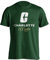 Sport Your Gear UNC Charlotte Forty-Niners Mom Proud Parent Arch T-Shirt, Charlotte Green, Mittel