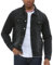 NOROZE Men's Western Style Jacket, Men's Jean Jackets Denim Classic Washed Vintage Men's Trucker Jackets Winter Casual Coat Warm (XXL, Black)