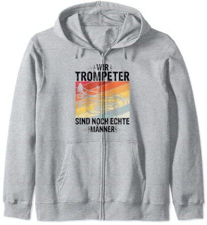 Trompete Liebhaber Orchester Musik Geschenk Trompeter Kapuzenjacke