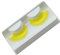 Careforyou Lot de 2 paires de faux cils en plumes jaunes pour cosplay, maquillage