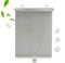 Tende oscuranti con ventose,anti-UV tenda avvolgibile di 30-75 cm di larghezza,frangisole automatici a scomparsa,senza forare,tende temporanee portatili per porte e finestre,Grey-40x125cm/15.7x49in