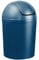 Home Centre Compact Plastic Swing Top Waste Bin 5 Litre Blue House Office Bathroom Lobby Dustbin Convenient Flap Top Cylindrical Shape Hygienic Waste Disposal Versatile Daily Usage