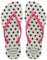 Havaianas - Slim Disney Stylish, Comfortable, Lightweight, and Stylish Flip-Flops, Disney Designs, Thin Straps & Non-Slip Sole, Women, White Pink Flux, 39/40 EU