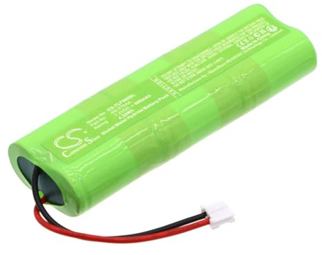 TECHTEK Batterie 600mAh Compatible avec [Telenot] 35 973, B+B, F1011/S, F9, FM 433 remplace 6N-270AA