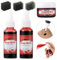 Bowitzki Lot de 3 faux sang + spray sang + sang coagulé réaliste lavable pour des effets spéciaux SFX Maquillage zombie vampire monstres festivals fête Halloween Noël