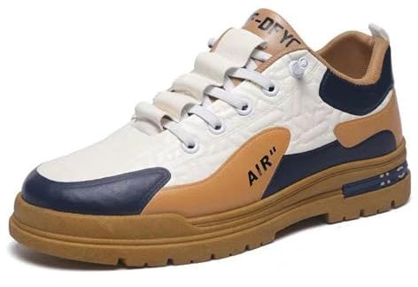 hehiy Herren Schuhe Sneakers Laufschuhe Sportschuhe Straßenlaufschuhe Turnschuhe Outdoor Leichtgewichts Laufschuhe Freizeit Atmungsaktive Fitness Bench Schuhe Herren Sommer Sneaker Herren Beige