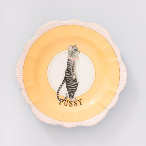 YVONNE ELLEN Pussy Flower Plate