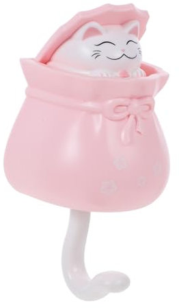 Cabilock Lot De 3 Adhésifs En Forme De Chat Sans Trace Pratiques Pour Suspendre Des Clés Au Mur Et Créer Une Décoration Chaleureuse