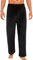 ENJOYNIGHT Schlafanzughose Herren Lang Fleece Pyjamahose Plüsch Freizeithose Warm Haushose mit Kordelzug (X-Large,Schwarz)