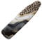 KUIFORTI Marble Leopard Print Ironing Board Cover and Pad,Thick Ironing Board Protective Guard Stretchy Cover with Elastic Edge,Marble Texture Iron Board Cover Accessories Thick Ironing Board Pads