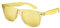 Komonee Clear Yellow Drifter Sunglasses Classic Style Retro Sun Shades Eye Glasses UV400 Protection Unisex For Men Women Golf Cycling Sports Fishing Travel