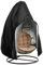 Housse de protection pour fauteuil suspendu avec fermeture éclair - Housse imperméable pour balançoire, coquille d'œuf, meubles de jardin - Résistante aux UV