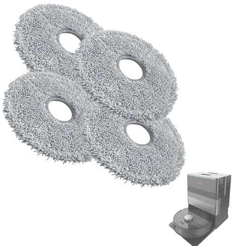 Recambios compatibles con Cecotec Conga Conga X70 / X70 Xtreme Robot Aspirador. Reemplazo de Mopas fregado Piezas de Repuesto