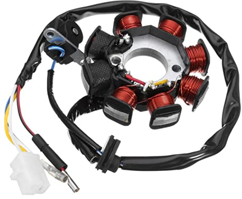LICHTMASCHINE 8 Spulen BAOTIAN REX QINGQI ZNEN BENERO BEBZHOU ROLLER 4-TAKT 12 V
