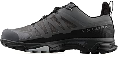 Salomon Herren Ultra 4 GTX Wanderschuh, Magnet/Black/Monument, 49 1/3 EU