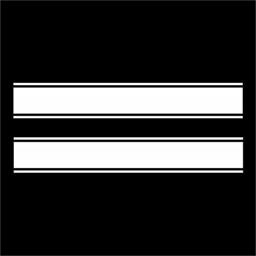 Racing Motorhauben Streifen Aufkleber, Asudaro 2 stücke Racing Vinyl Aufkleber Aufkleber Vinyl Streifen Motorhaube Aufkleber Für Auto Körper Racing Auto Aufkleber Aufkleber Auto Zubehör,Weiß