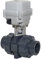 1 1/4 12VDC DN32 PVC Vanne 2 voies motorisée,Avec fonction manuelle,CR201