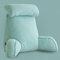 Stafeny Almohada Lectura Cama,Cojín con Respaldo Apoyo Lumbar,con Brazos,Lavable,multifunción,Ideal para Trabajar,Leer o Jugar en la Cama/Sofá/Suelo (Lime Green)