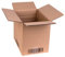 smiley pack 10 Stück Faltkartons 350 x 240 x 290 mm zweiwellig mit Höhenriller braun Versandkarton Verpackungskartons 35 x 24 x 29 cm aus Wellpappe 2 wellig Karton Pappkarton Versandbox Paket