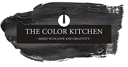 A.S. Création THE COLOR KITCHEN - Peinture murale à très haut pouvoir couvrant Noir Peinture intérieure mate - DD125524 2,5l - Pouvoir colorant intense