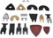 lyrlody Multifunktionswerkzeug Zubehör, 81 Pcs Oszillierendes Sägeblatt Set, kohlenstoffreichem Stahlmaterial, mit Polierpads und Schleifpapier für Kunststoff/Holz/Soft Metal Cutting