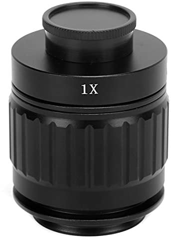 Camera Adapter for Microscopes C Mount Trinocular Stereo Microscope Adapter 1X 38mm C Mount Lens Adapter