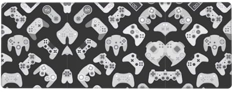 Game Controller Große Tastaturmatte – glatte und langlebige Schreibunterlage & Gaming-Mauspad – wasserabweisend und leicht zu reinigen