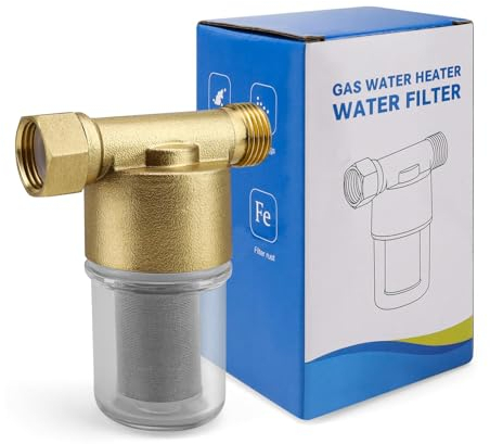 Filtre Anti Calcaire, Filtre a Eau Robinet Transparent, Filtre Douche Acier Inoxydable Réutilisable, Filtration Précision, pour Pommeau Douche, Robinet 0XBIT