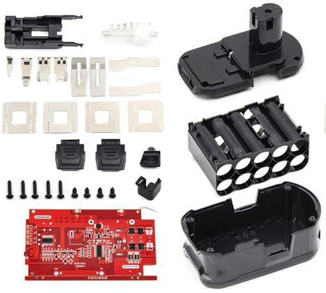 Battery Case Replacement with Circuit Board for RYOBI 18V P103/P108 Li-ion Battery