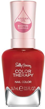 Sally Hansen Color Therapy Smalto Unghie, 350 Yes You Can, Colora, Rinforza, Cura, 14.7ml